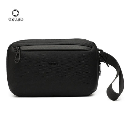 Casual Men S Oxford Fabric Waterproof Large Capacity Chest Bag Crossbody Bag - Waterproof
