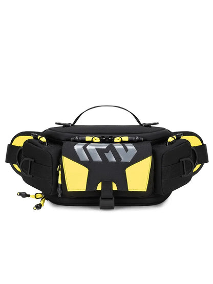 Men S Cycling Waist Bag Multi-Functional Casual Tool Crossbody Mountaineering Hiking Tactical Chest
