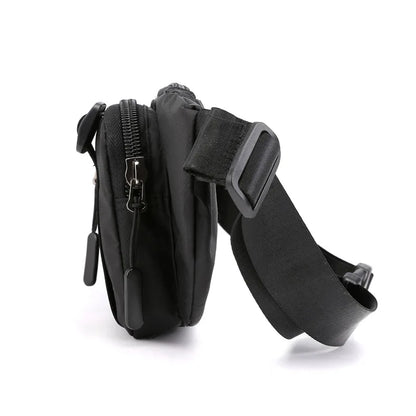 Outdoor Men S Waist Bag Cross-Body Chest Close Running Sports Cashier Storage