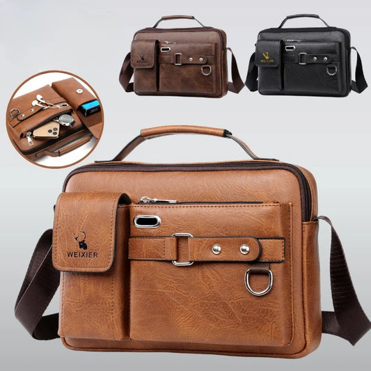Shoulder Bag Man Sling Business Laptop Computer Mobile Phone Storage Women Backpack Briefcase