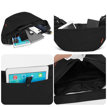 Waterproof Nylon Fabric Simple Dumpling Bag Lightweight Crossbody Bag Casual Large-Capacity