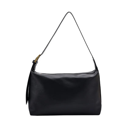Large Capacity Shoulder Bag Homefish Pu Leather Boston Handbag Women Vintage Pillow Design