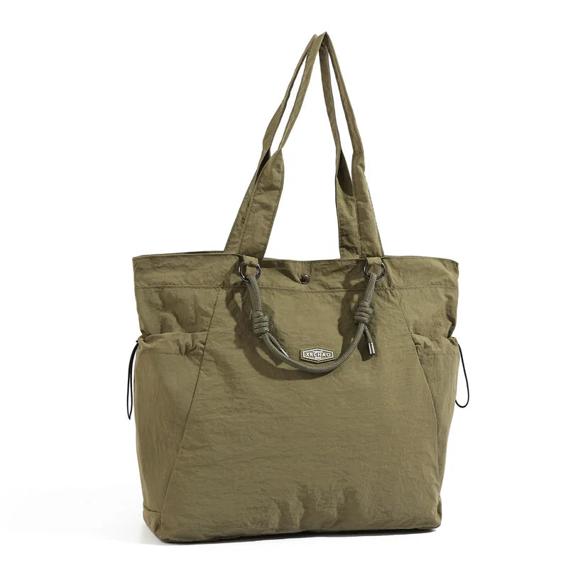 Large Nylon Tote Bag for Women – Knotted Rope Shopper