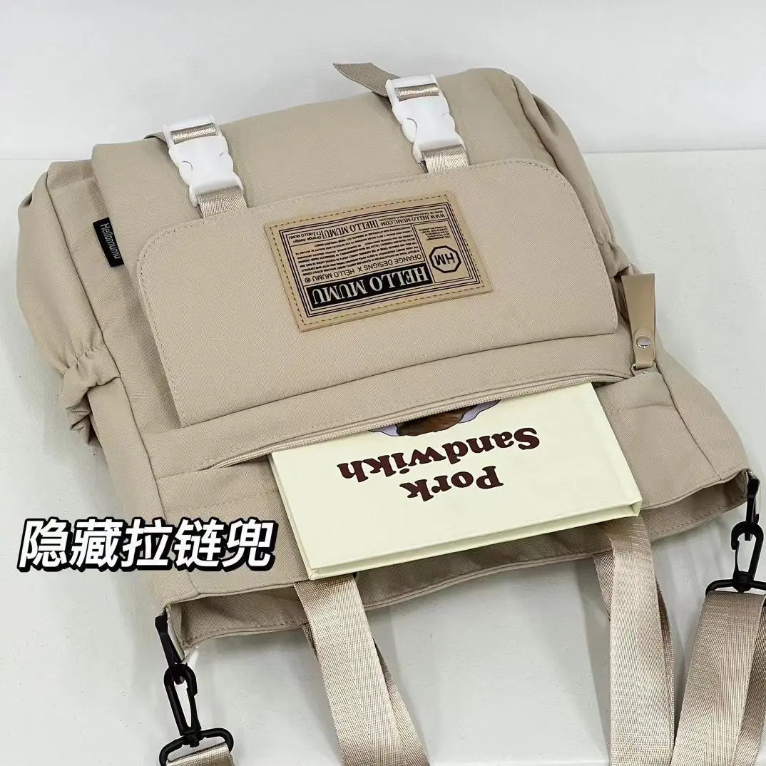 Harajuku Academy Style Women S Japanese Casual Campus Large Capacity Single Shoulder Bag Student