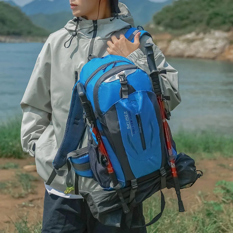 Waterproof Hiking Backpack – Large Capacity Outdoor Travel Rucksack