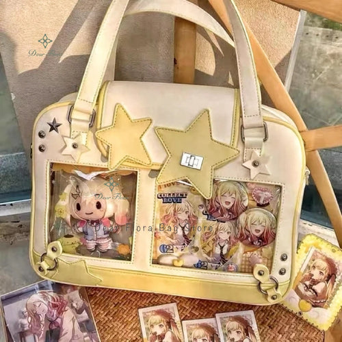 Star Ita Bag – Y2K Lolita Crossbody with Transparent Window