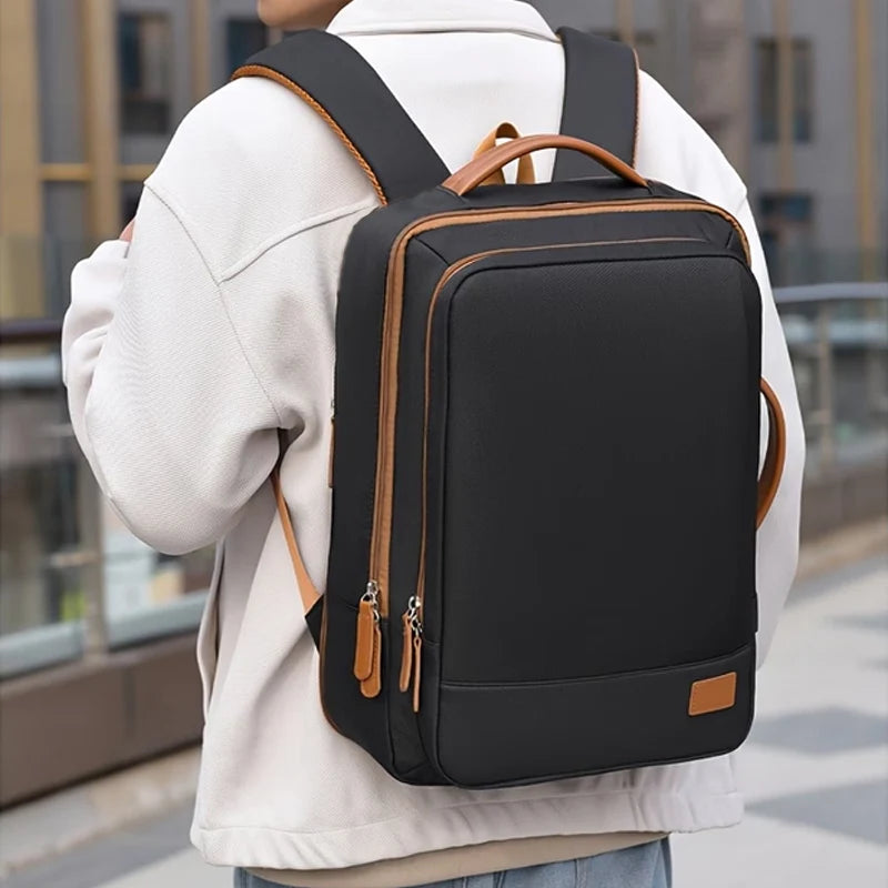 Everyday Versatile Solid Tone School Backpack Comfort Shoulder Straps
