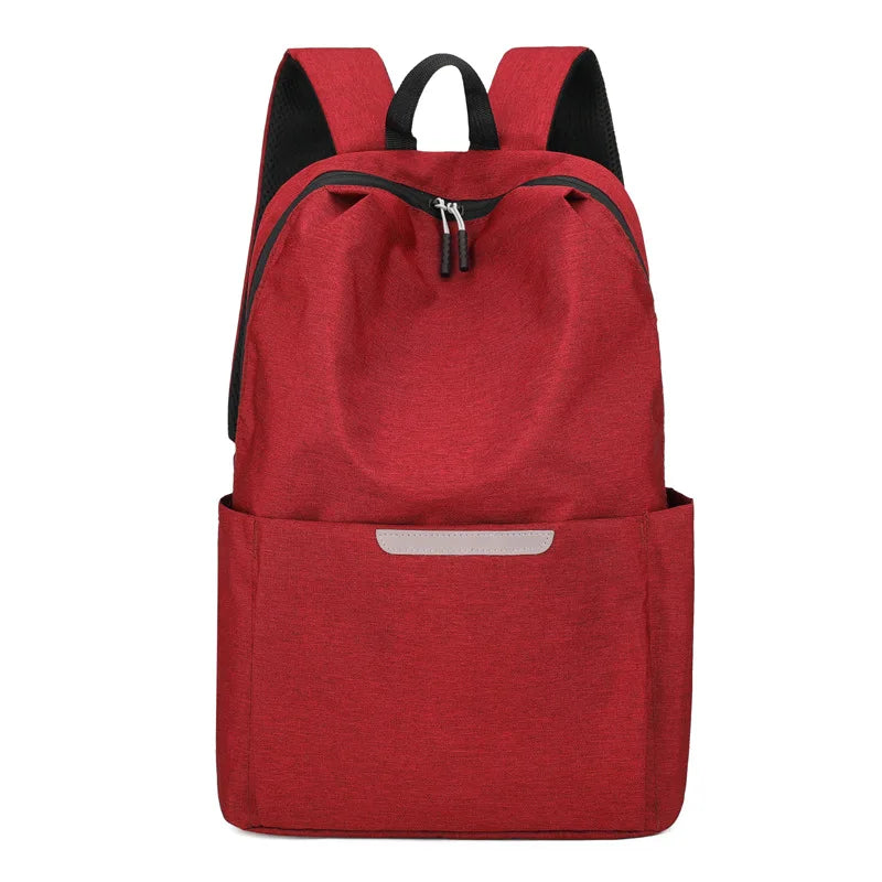 Reflective Shoulder Lightweight Student Backpack Large Capacity Men S Women Sports Outdoor