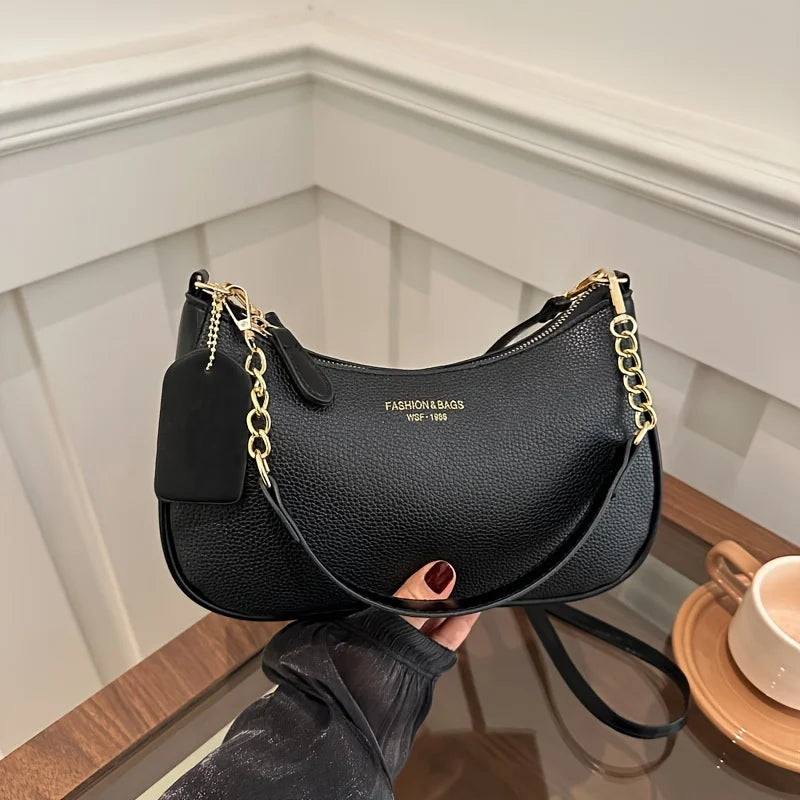Underarm Shoulder Bag – Elegant PU Leather Crossbody Purse