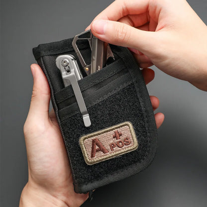 Portable Card Bag Wallet Multi-Purpose Edc Tool Storage Mini Daily