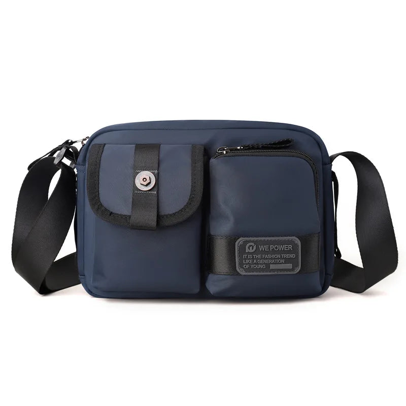 Men S Shoulder Crossbody Bag Light Leisure Carry Sports Waterproof Backpack - Waterproof