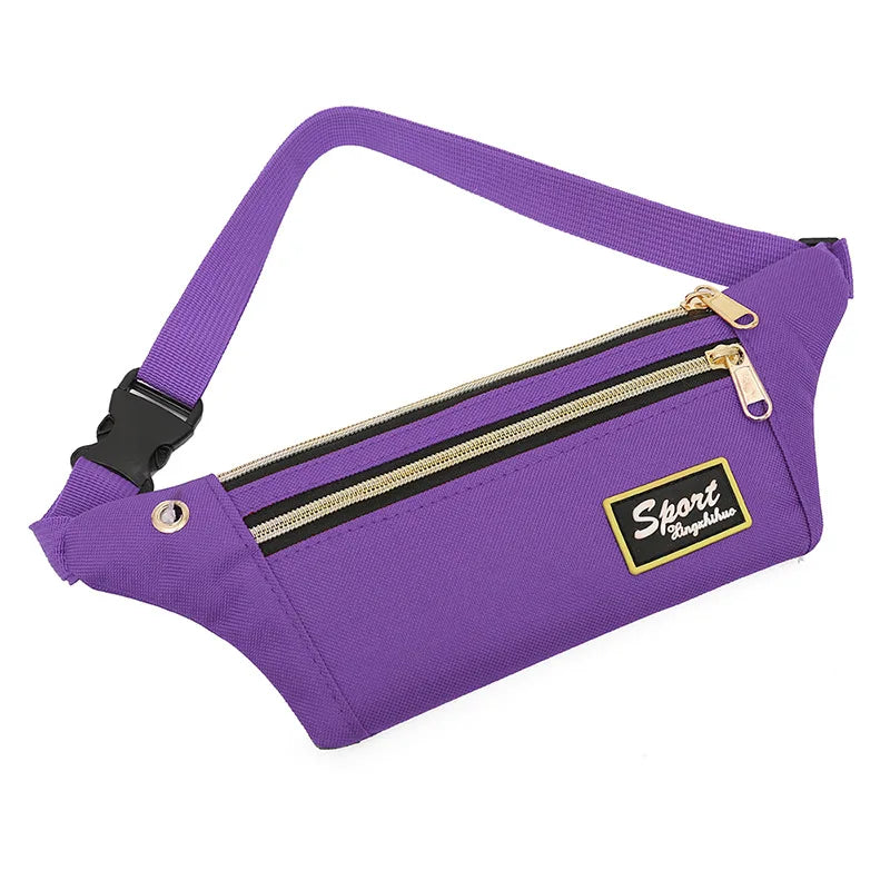 Oxford Fabric Outdoor Running Casual Sports Men S Women Universal Waist Chest Bag