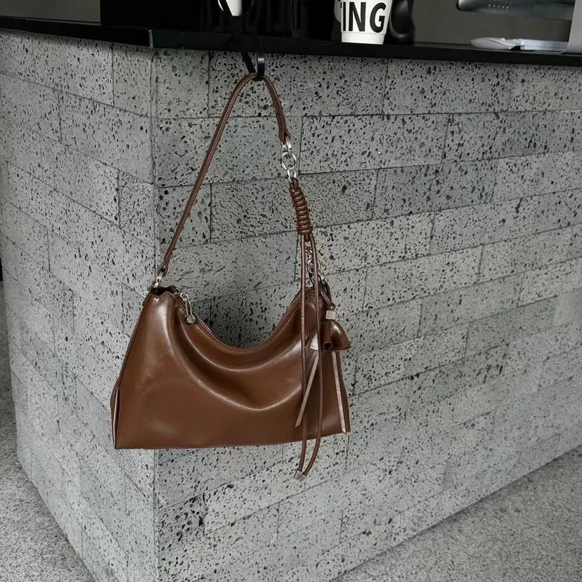 Tote Top Layer Leather Crossbody Bags Women Shoulder Large Capacity Designer Bag Fashionable Purse