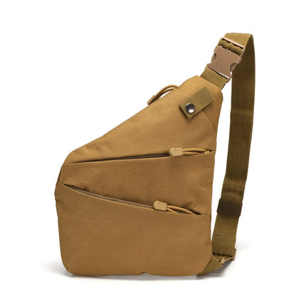 Outdoor Camouflage Riding Mountaineering Bag Light Shoulder Left Crossbody Digital Storage