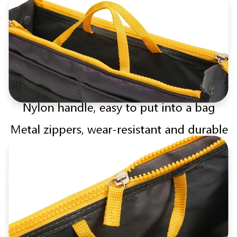 Purse Organizer Insert – Multi-Pocket Handbag Inner Bag