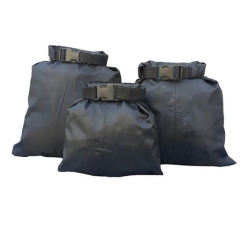 Homefish 3pcs Set 30d Nylon Lightweight Dry Sack Waterproof Storage Bags 1 5l 2 3 Drifting Swimming