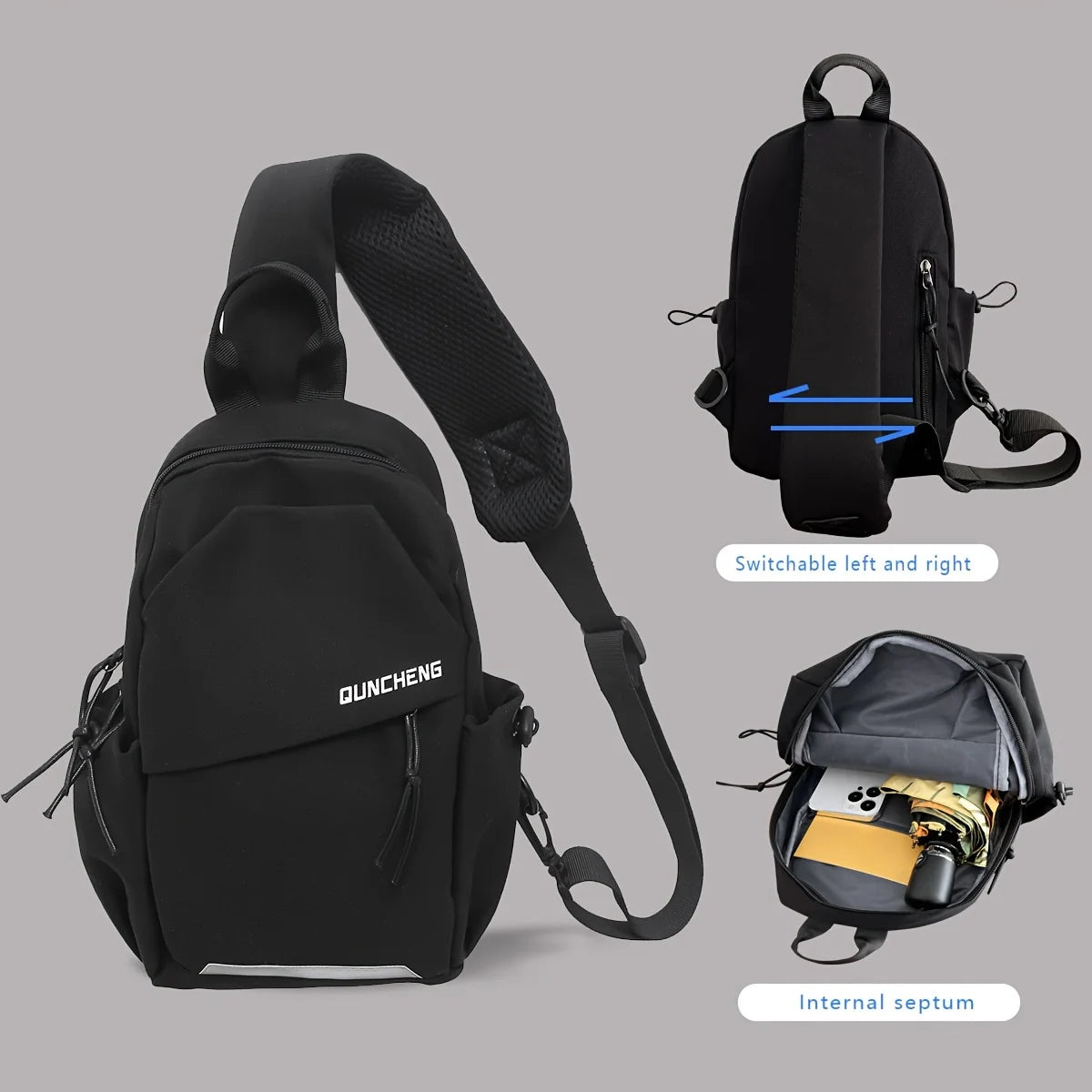 Crossbody Sling Bag for Men & Women – Outdoor Travel Sport Phone Bag