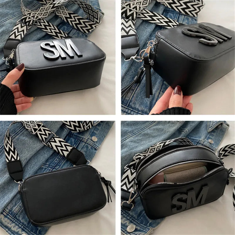 Letter Design Crossbody Bag for Women – Chic Shoulder Bag