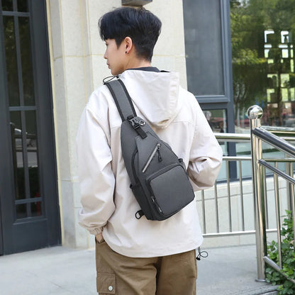 Multifunctional Breast Bag Boys Girls Outdoor Leisure Travel Waterproof Shoulder - Waterproof