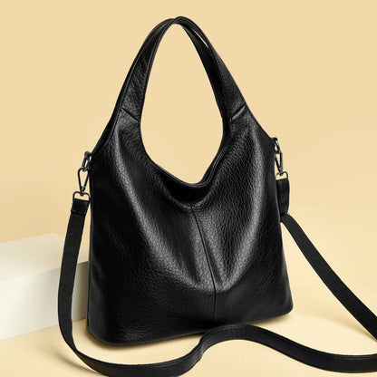 Women S Tote Bag Casual Single-Shoulder Large Capacity Commuter Underarm Bag Crossbody Bag