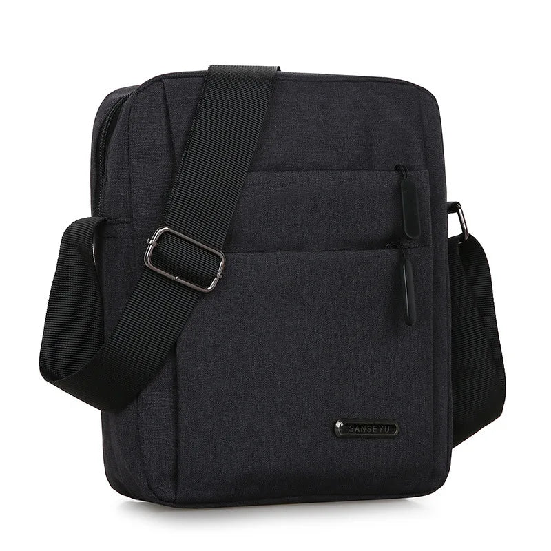 Multi-Layer Zipper Messenger Shoulder Bag Handbag Purse Business Travel Men S Bags Bolsas