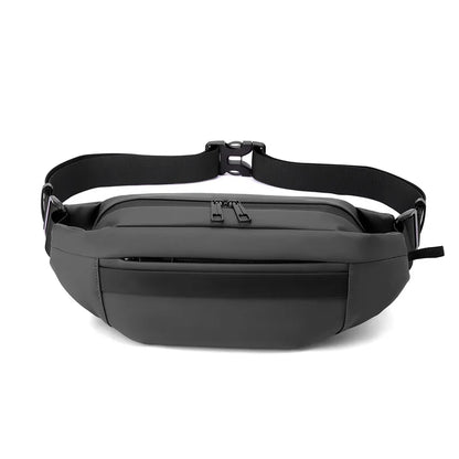 Men S Waist Bag Running Mobile Phone Multifunctional Large Capacity Leisure Waterproof Shoulder