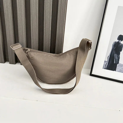 Crescent Crossbody Bag Women Large Capacity Lightweight Shoulder Bag
