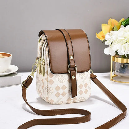 Monogram Crossbody Bag – Small Phone Purse for Women