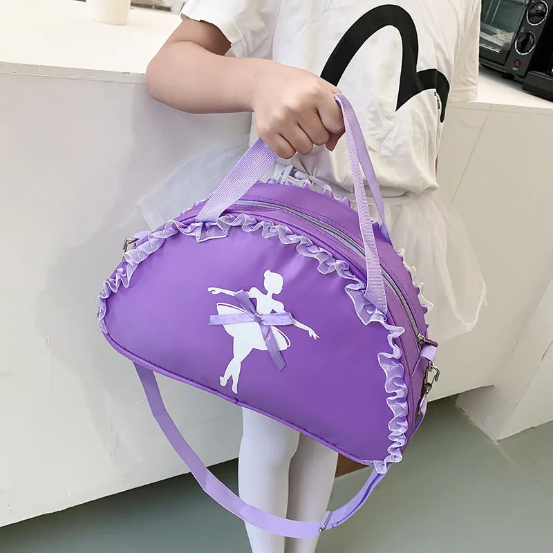 Children S Dance Semi-Circular Single-Shoulder Bag Cute Crossbody Bag Girls