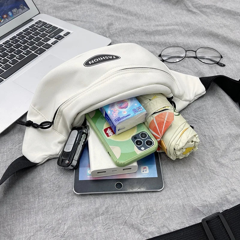 Slant Leisure Cross Bag Waterproof Men S Chest Women Sports Multi-Layer Mobile Phone Waist