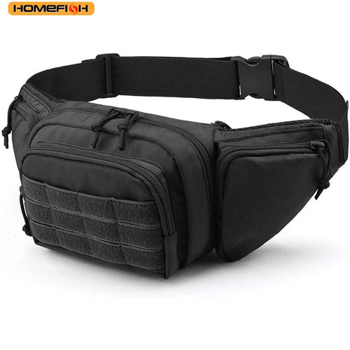 Homefish Tactical Waist Pack Outdoor Hiking Bag Sports Functional Cycling Bum Multi-Functional Tool