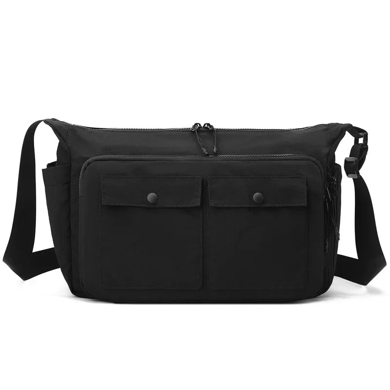 Casual Large-Capacity Crossbody Bag Both Men Women - Waterproof