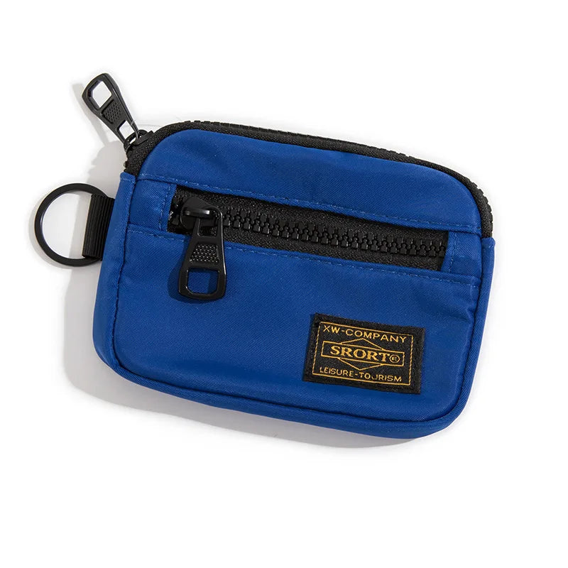 Fashionable Oxford Cloth Coin Purse Men Women Carry Card Bag Leisure Multi-Function Headphone