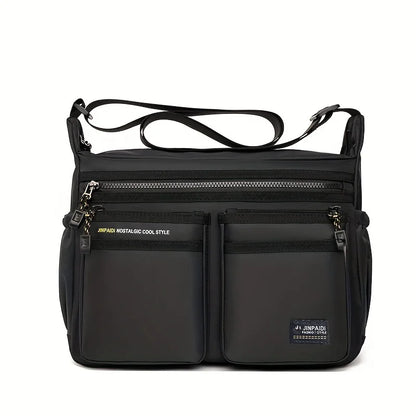 Multifunctional Casual Shoulder Bag Waterproof Business Crossbody Bag Men Daily Commuting