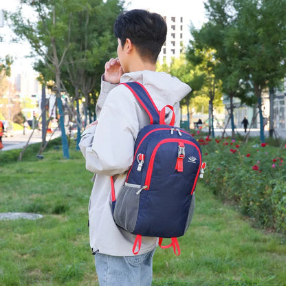 Folding Men S Women Light Sports Mountaineering Backpack Waterproof Travel Storage - Waterproof