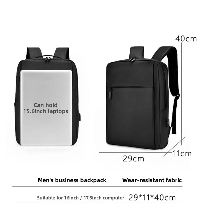 Large Capacity Travel Backpack School Bag with Zipper Closure
