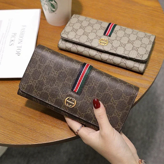 Long Large Capacity Card Bag Wallet Integrated Mobile Phone Money Storage Holder Women S Men Travel