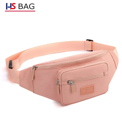 Casual Women S Waist Bag Crossbody Oxford Supermarket Cashier Purse Light Cycling Chest