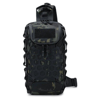 Homefish Outdoor Tactical Chest Bag Sling Shoulder Backpack Edc Crossbody Daily Commuting Sports