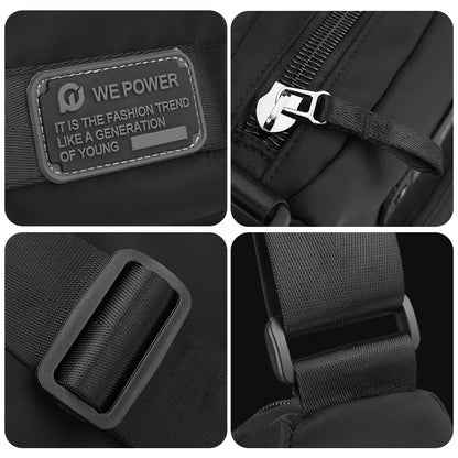 Men S One Shoulder Cross Body Casual Trend Outdoor Backpack Large Capacity Bag