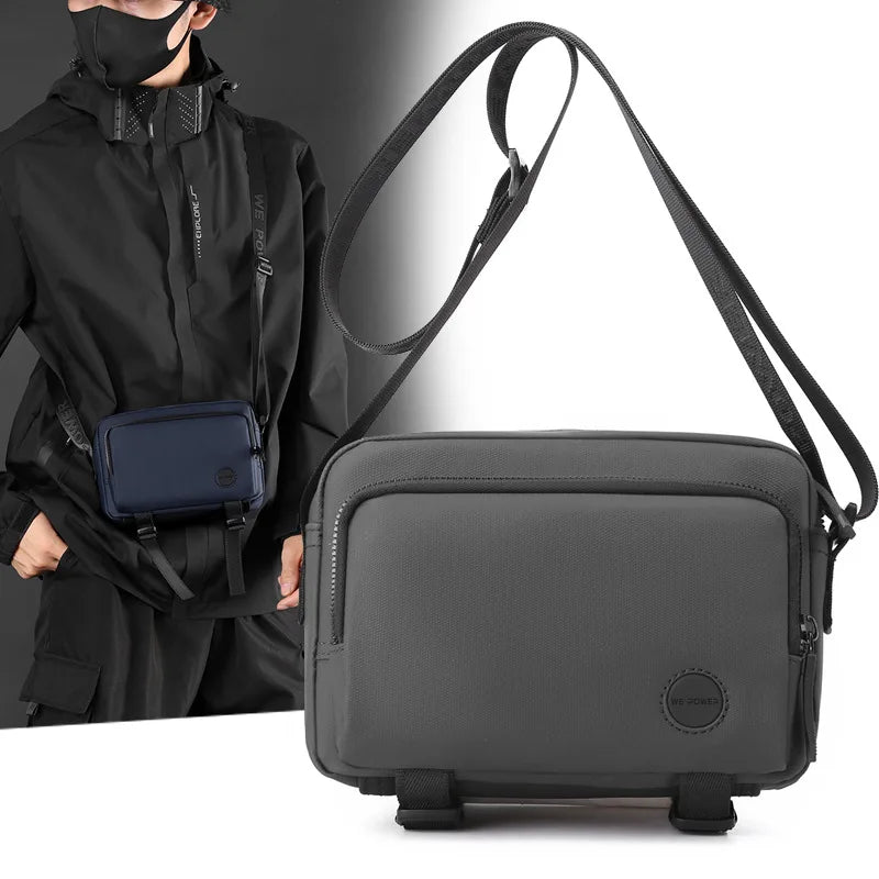 Function Cross-Body Trend Men S Bag Shoulder Women Leisure Chest Oblique Large Capacity