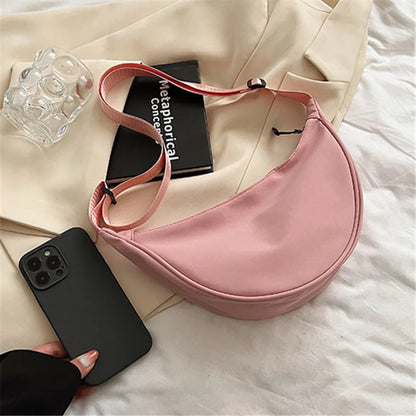 Crossbody Sling Bag for Women – Lightweight Crescent Shoulder Bag