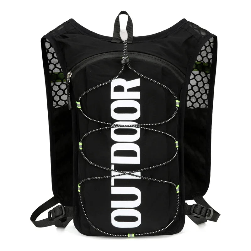 Homefish 1pcs Running Hydration Vest Backpack Lightweight Water Backpack