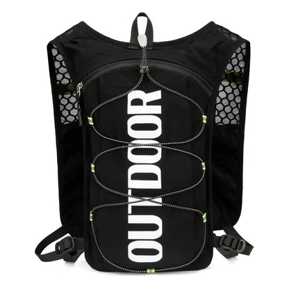 Homefish 1pcs Running Hydration Vest Backpack Lightweight Water Backpack