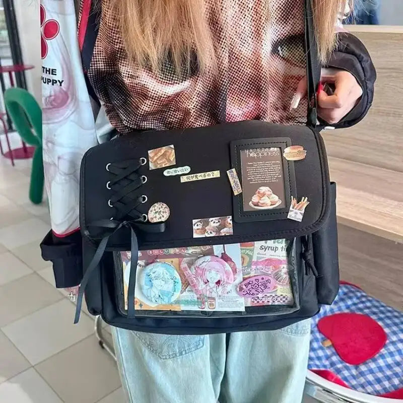 Ita Crossbody Bag – Large Capacity Y2K Shoulder Bag for Women