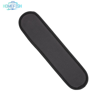 Homefish Black Dual Backpack Shoulder Pad Stress Reducing Wider Schoolbag Strap Weight Comfort