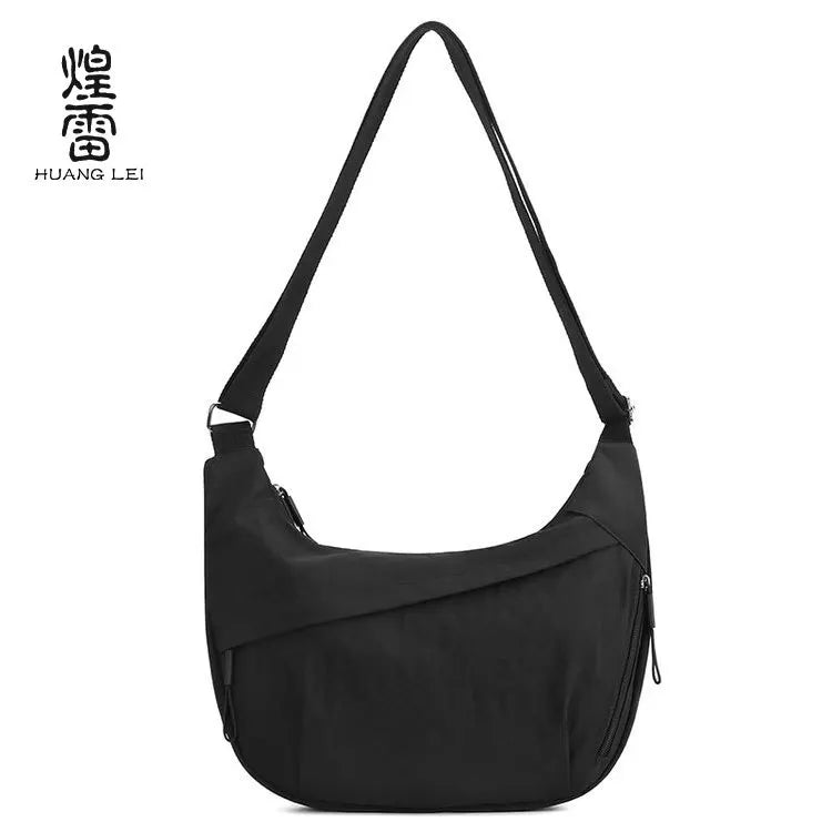Fashionable Languid Lazy Wind Large Capacity Crossbody Bag Simple All Kinds Nylon Female Trend Light