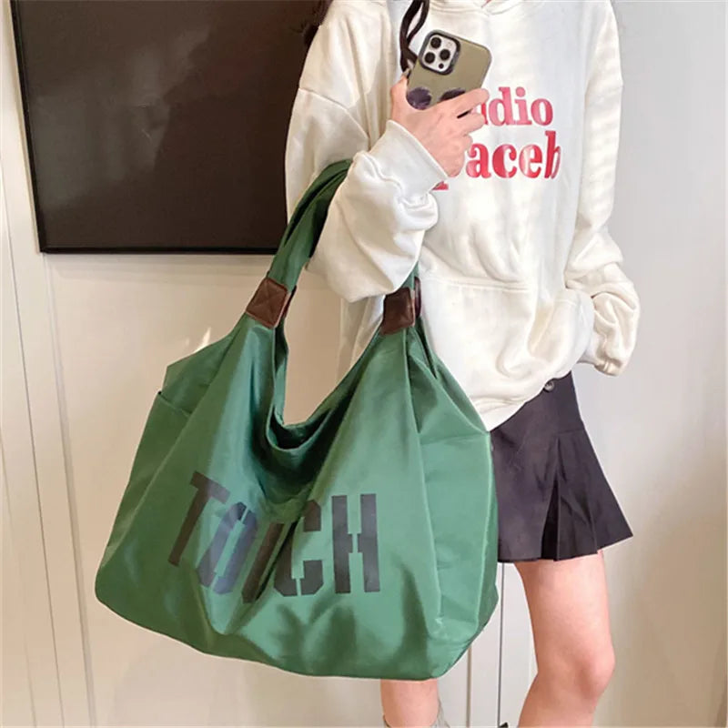 Fashionable Oxford Women S Handbags Shoulder Bag Large Capacity Travel Tote