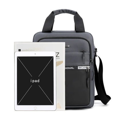 Simple Fashionable Men S Large-Capacity Crossbody Casual Water-Resistant Sailor Shoulder Bag