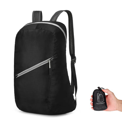 Outdoor Foldable Ultra-Light Portable Double-Shoulder Travel Backpack